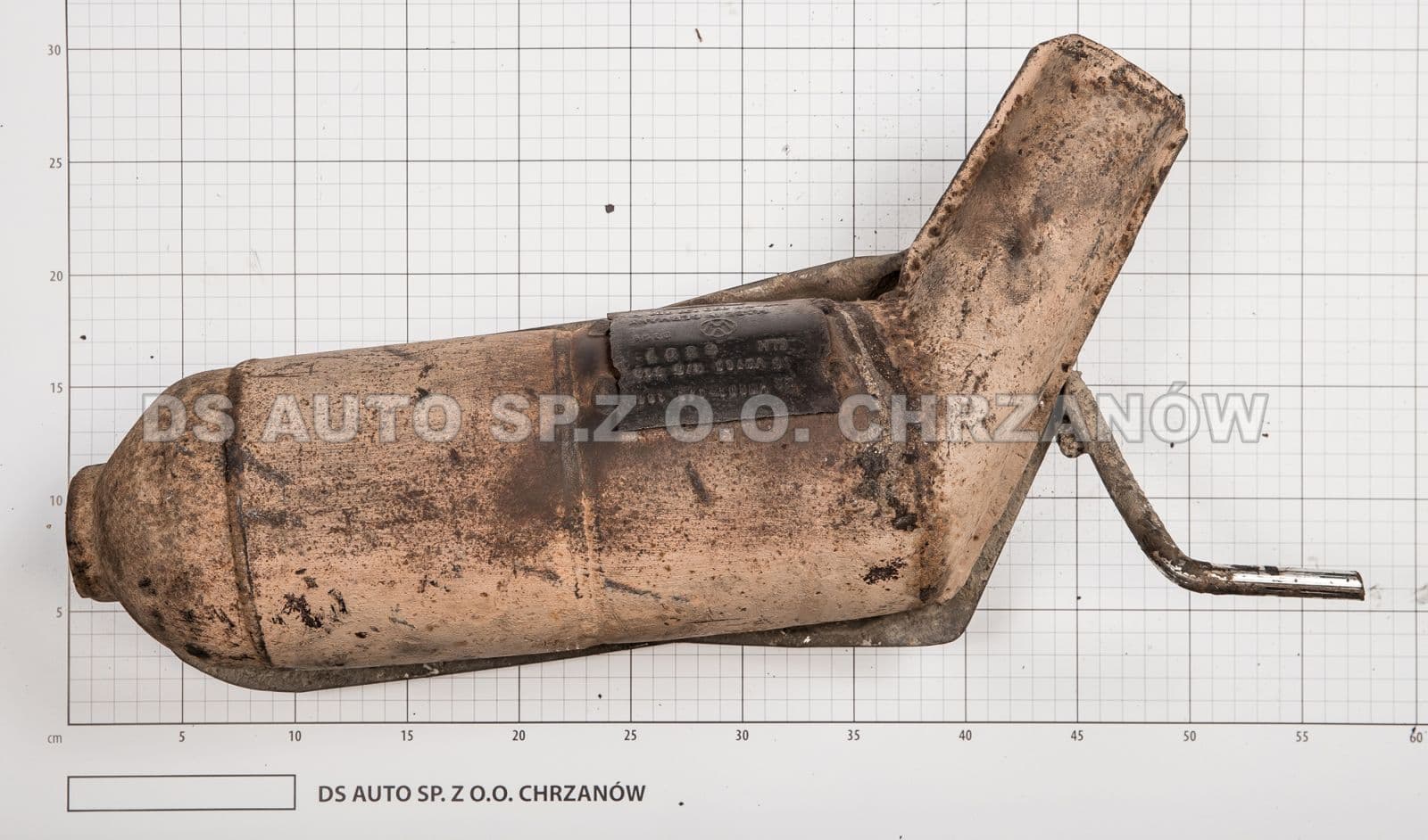 Катализатор от VOLKSWAGEN/AUDI/SKODA/SEAT 023131701AD/METAL/ICP