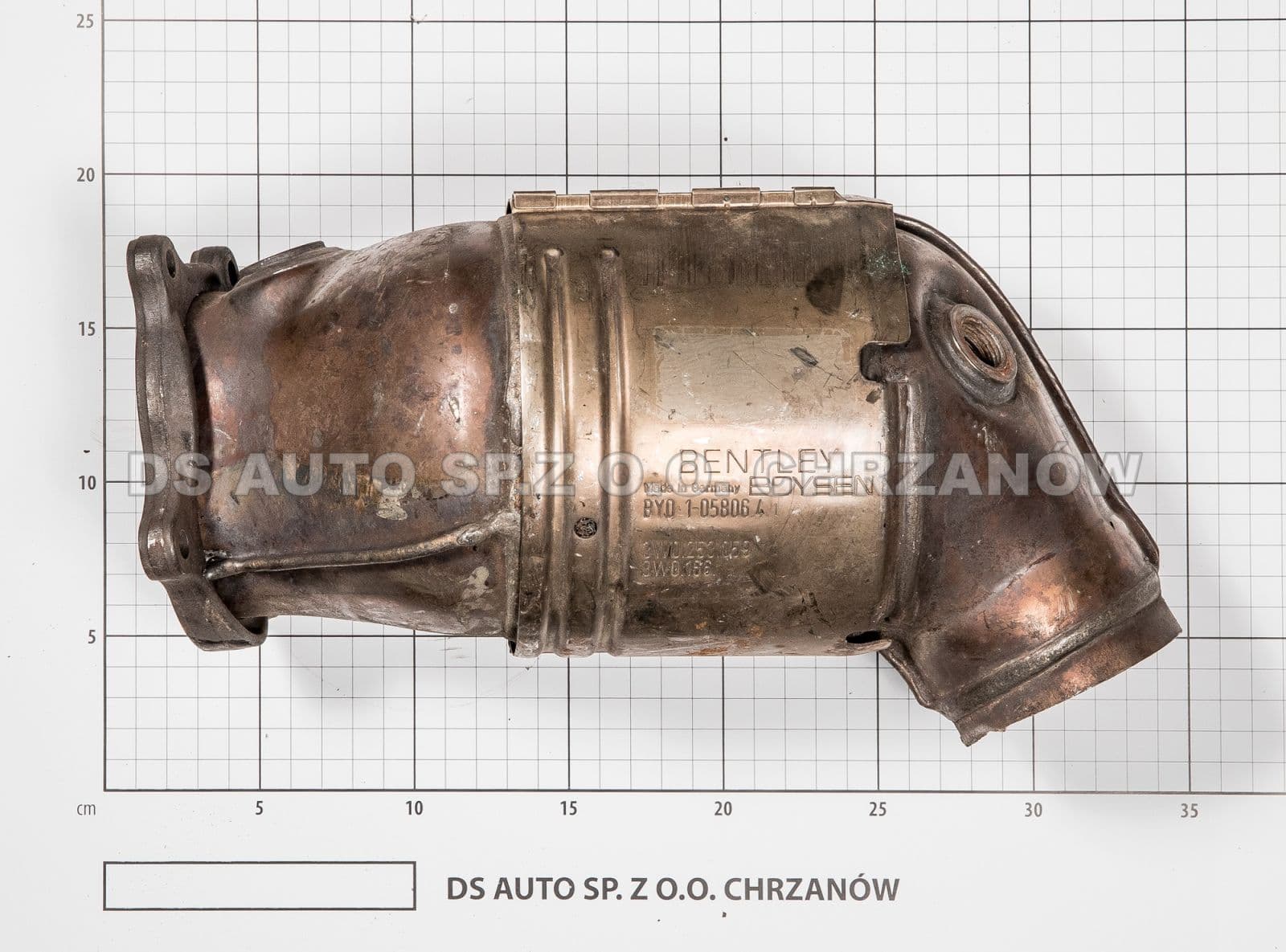 Катализатор от VOLKSWAGEN/AUDI/SKODA/SEAT 3W0253059B/3W0166DA/METAL/BENTLEY/ICP