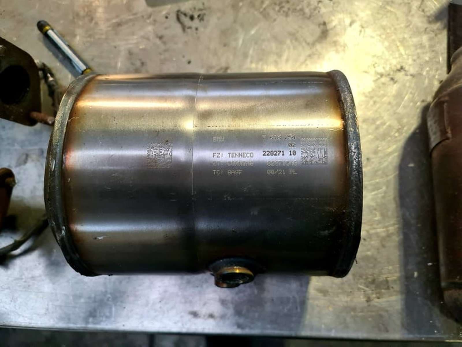 Катализатор от BMW 7618754/82766152/CERAMIKA/XRF