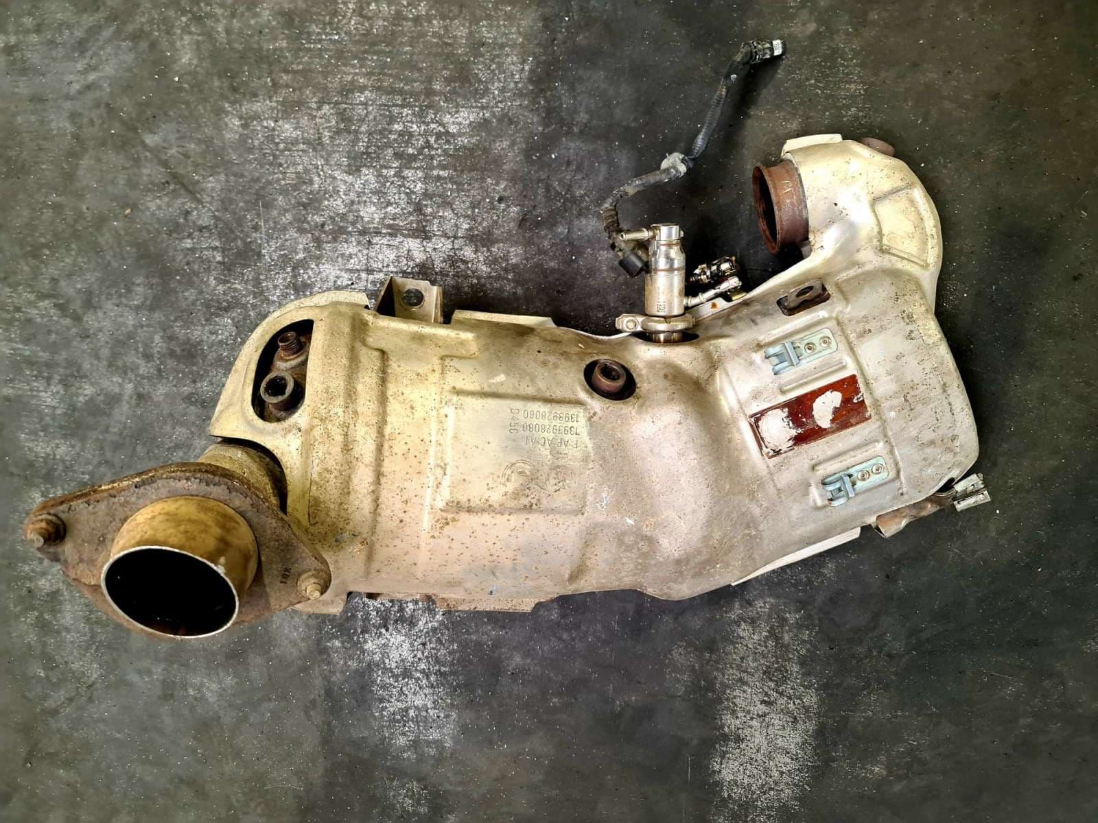 Катализатор FIAT 1393940080/1393928080/CERAMIKA+DPF/ICP