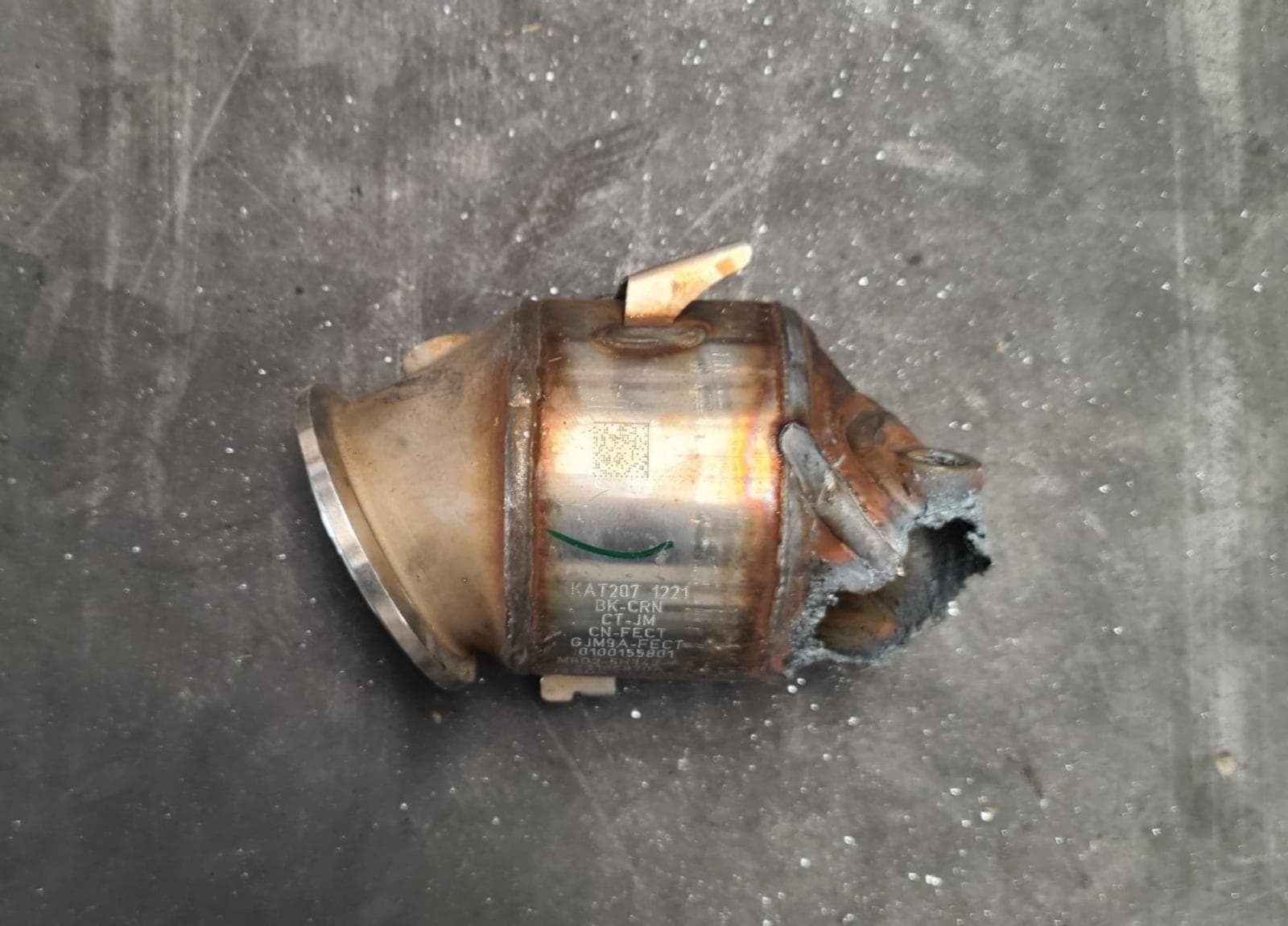 Катализатор от JAGUAR KAT207/3186870A/M8DA-5H342-AA/CERAMIKA