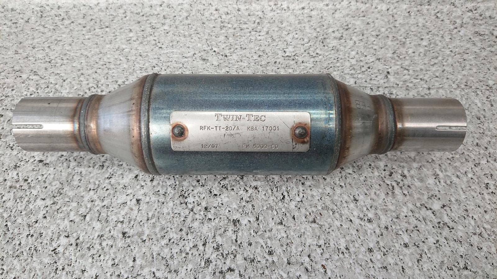 Катализатор от ZZZ KBA17001/TWINTEC/METAL/XRF