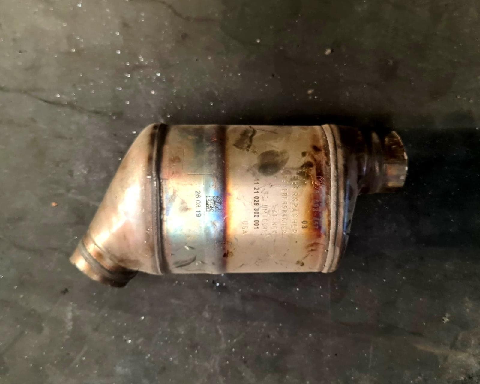 Катализатор от BMW 8093457/1121029308001/CERAMIKA/ICP