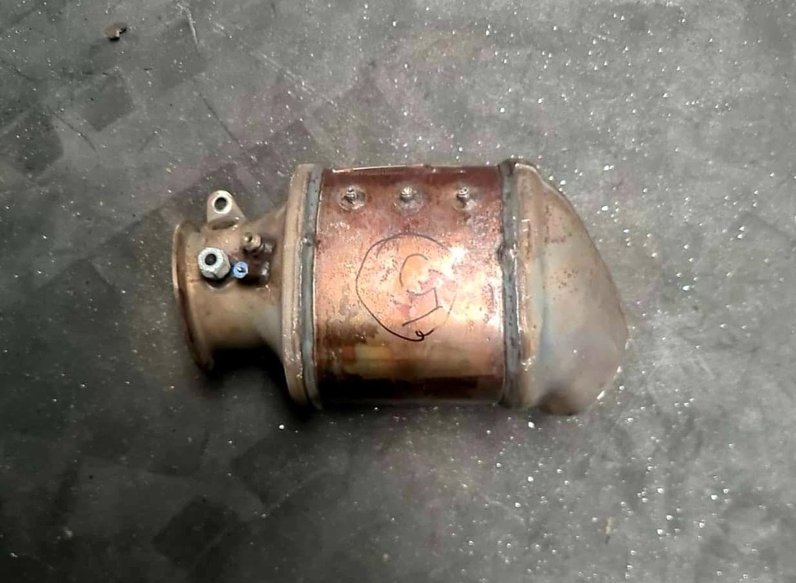 Катализатор от BMW 4A0DA5801/02.0-8611.374/CERAMIKA/ICP