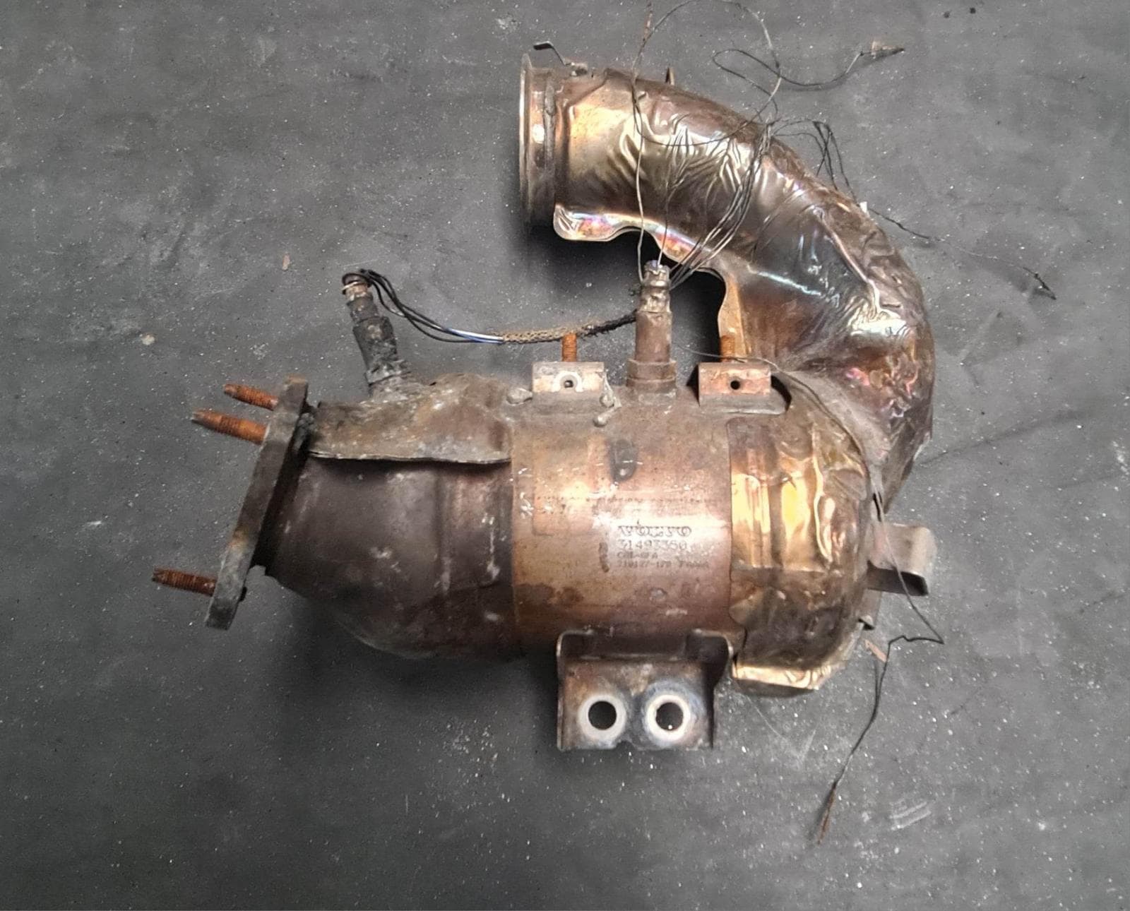 Катализатор от VOLVO 31493350/CERAMIKA/XRF