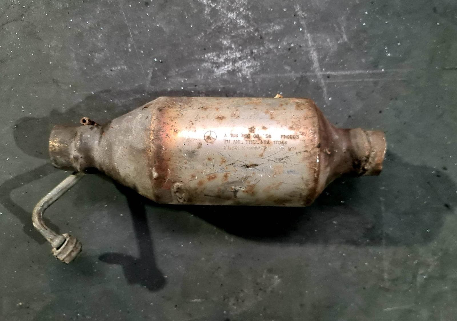 Катализатор от MERCEDES KBA17044/PN0003/103R-000272/A1684900056/METAL/ICP