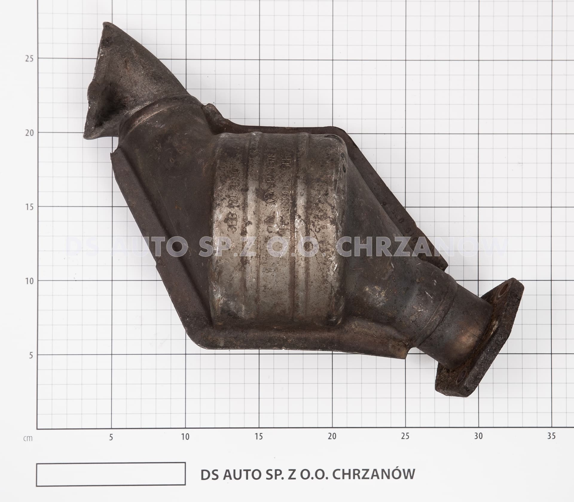 Катализатор от VOLKSWAGEN/AUDI/SKODA/SEAT GAT-EUROKAT/E9-103R-001050/METAL/ICP