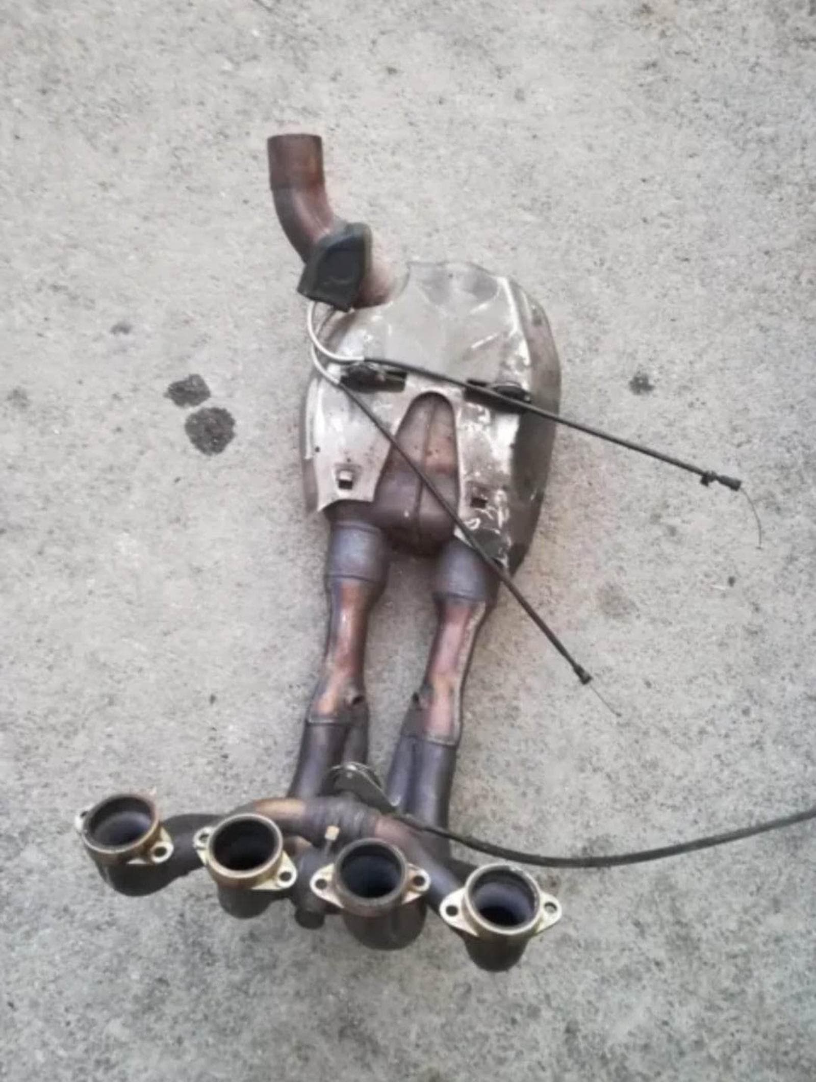 Катализатор от BMW 8556451/METAL/XRF