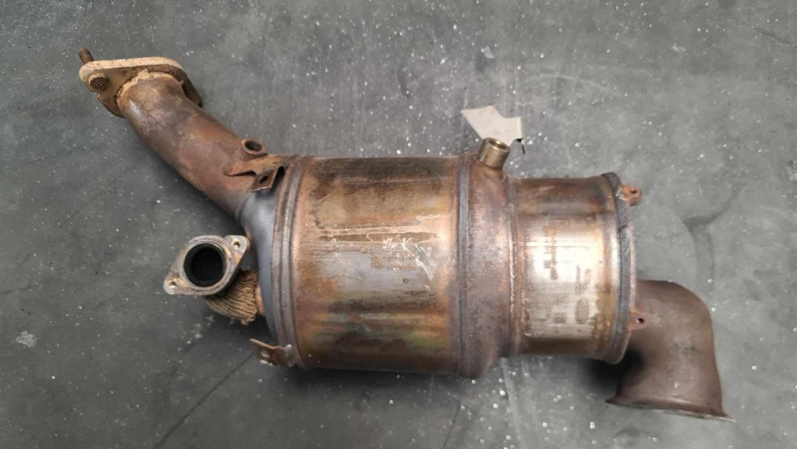 Катализатор от JAGUAR GX73-5H240-CG/CERAMIKA+DPF/XRF