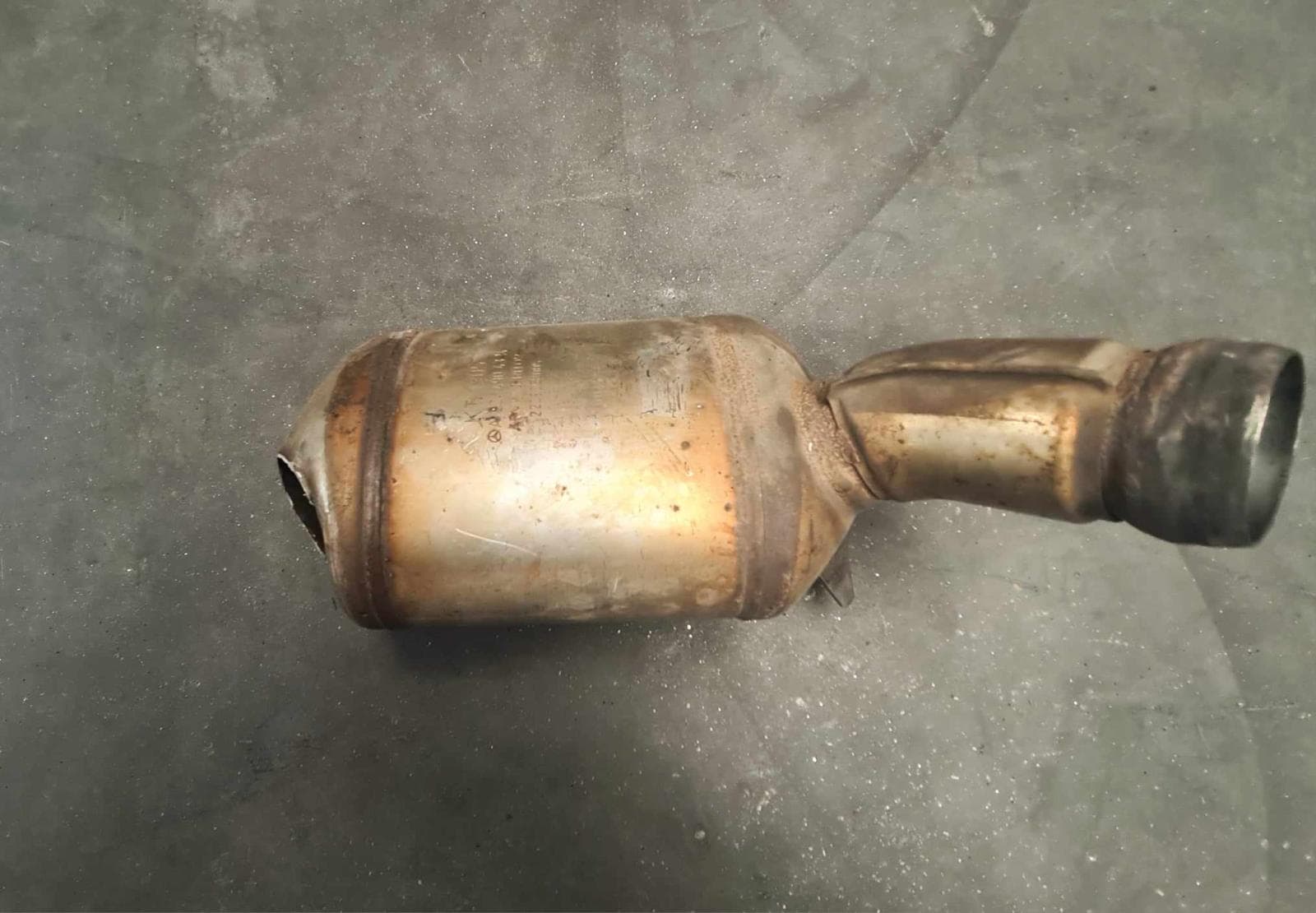 Катализатор от MERCEDES KT1205/A2044904314/2239058005/CERAMIKA/XRF