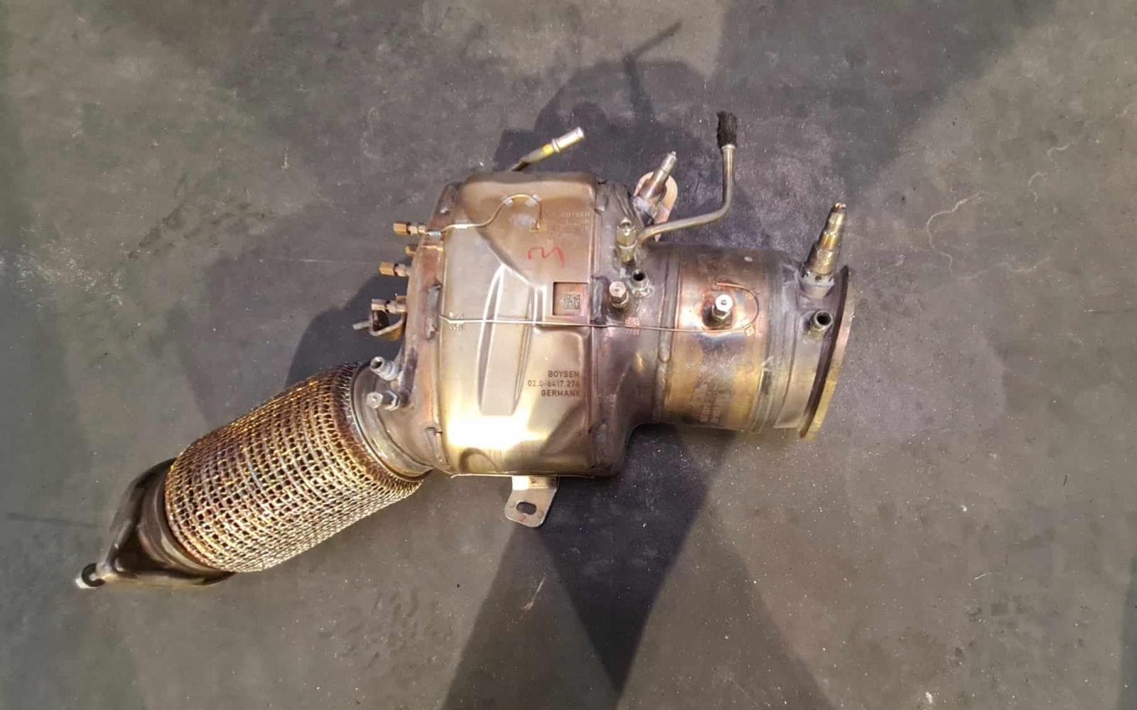 Катализатор от BMW 4A02ED5-01/02.0-8417.356/02.0-8417.304/02.0-8417.274/CERAMIKA+DPF/XRF