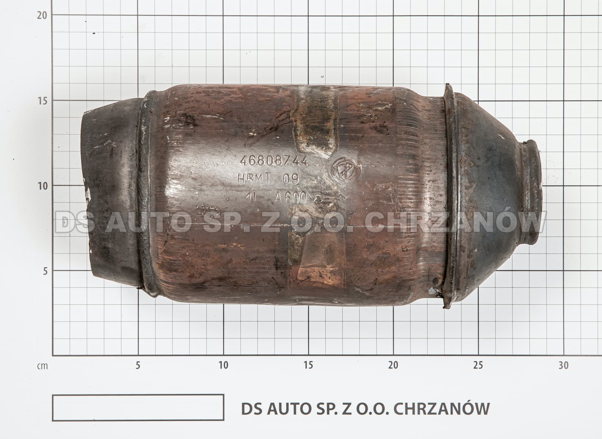 Катализатор FIAT 46808744/46798929/METAL/ICP