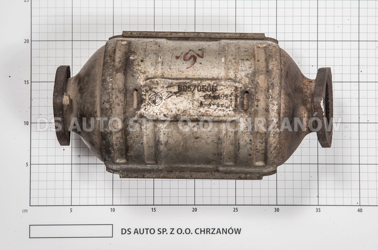 Катализатор FIAT 60570506/METAL/ICP