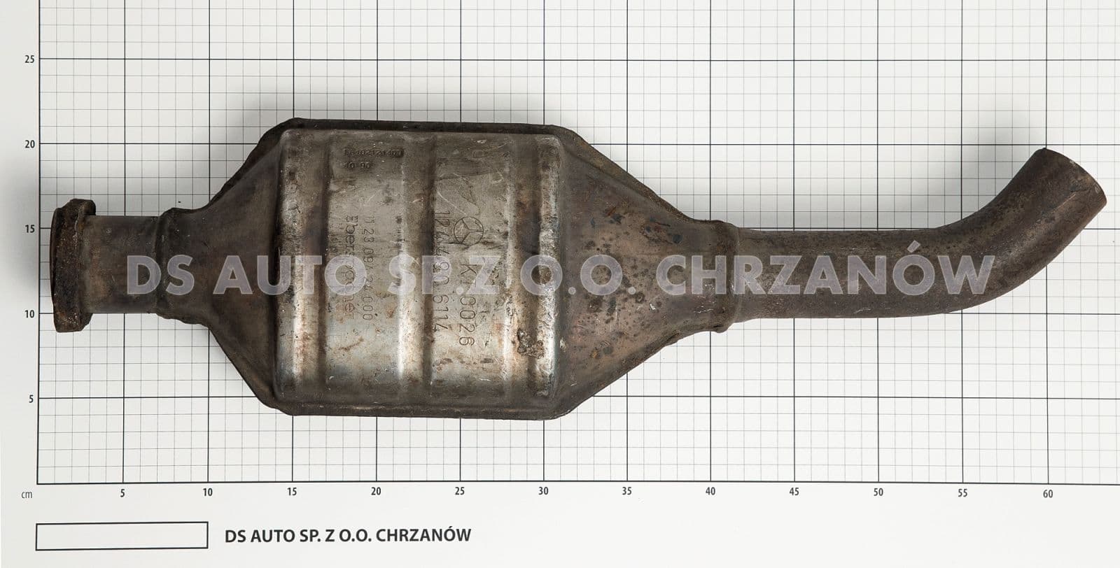 Катализатор от MERCEDES KT0037/2024904614