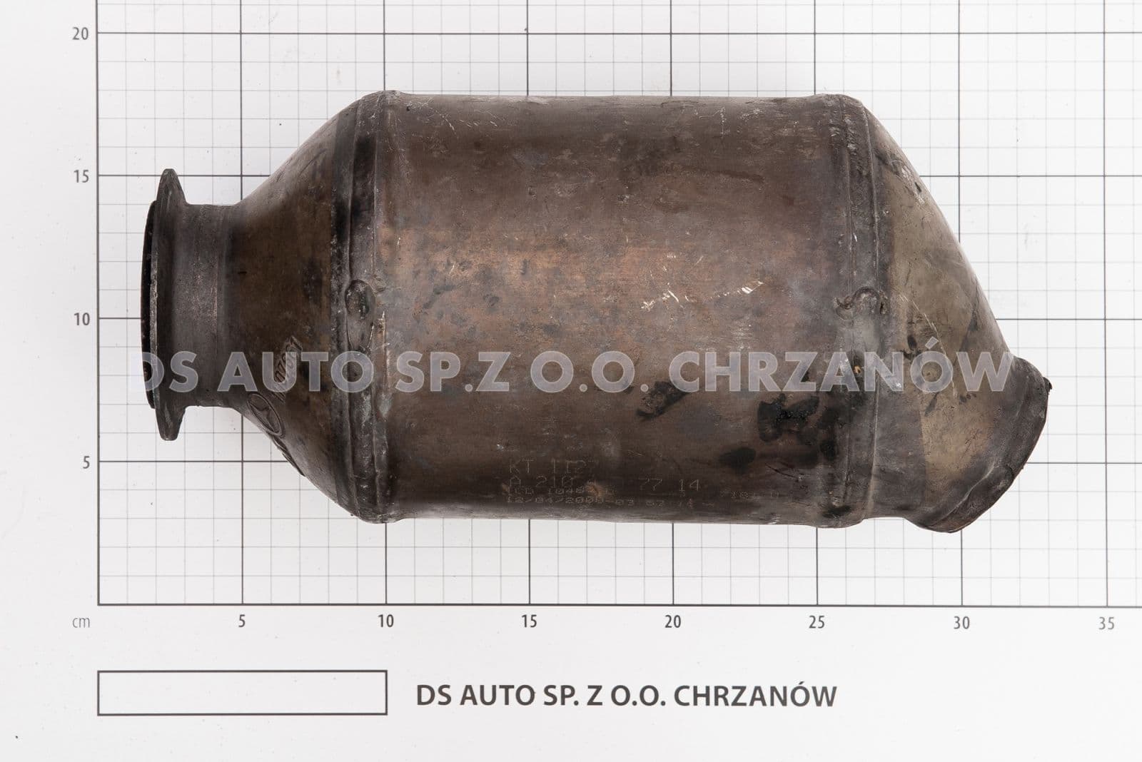 Катализатор от MERCEDES KT1127/A2104905014