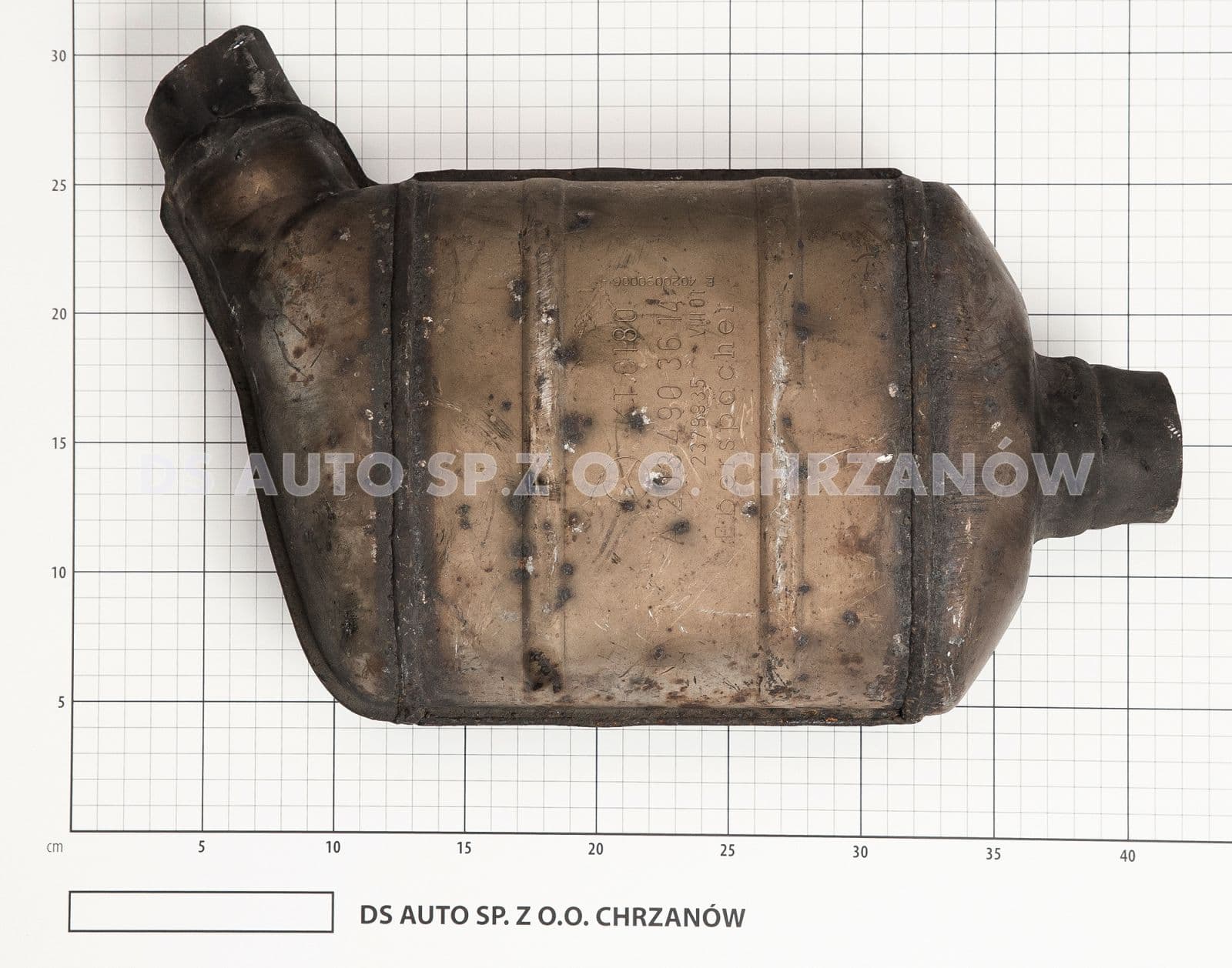 Катализатор от MERCEDES KT0150/A2024902136