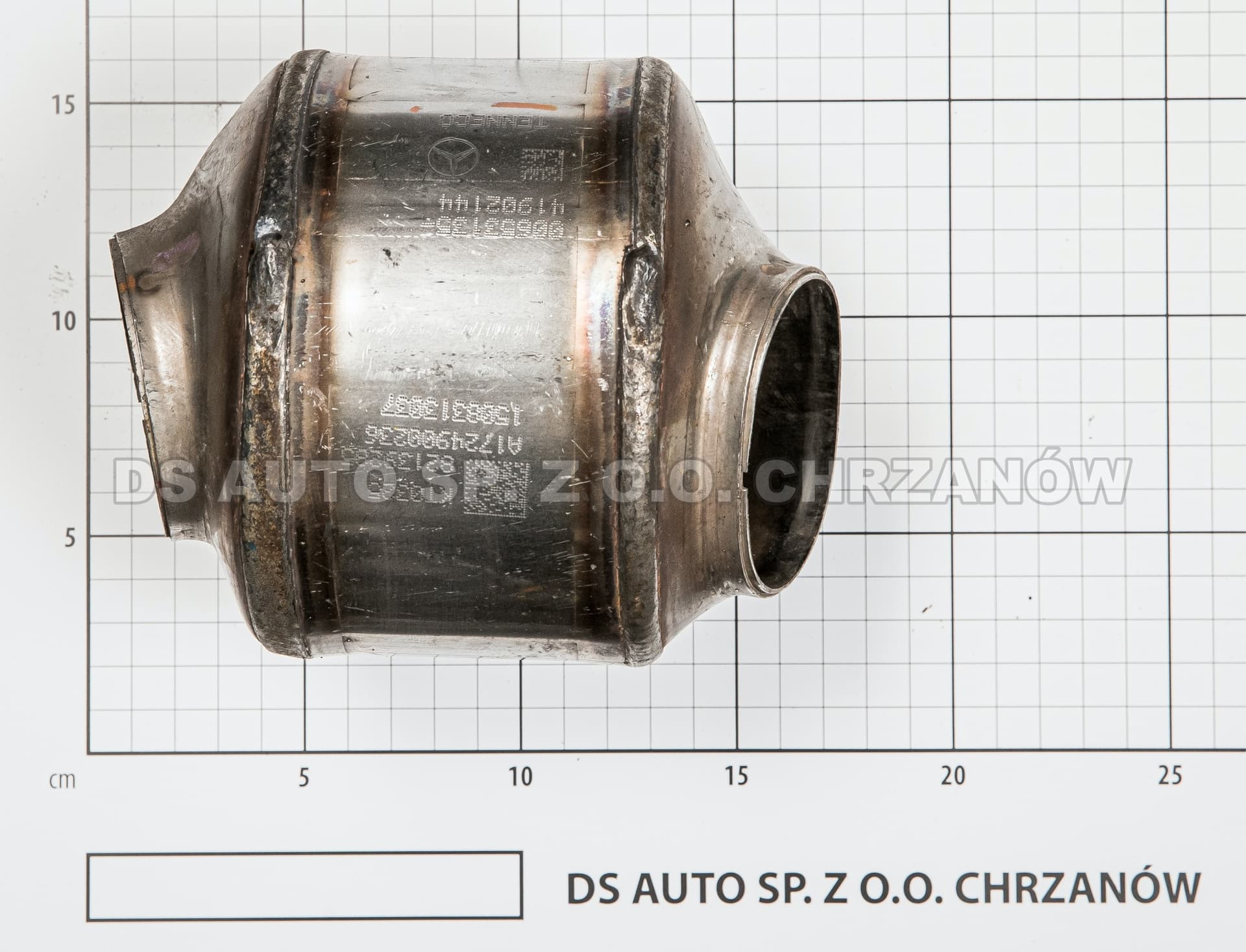 Катализатор от MERCEDES KT0385/A2384902700/CERAMIKA/XRF