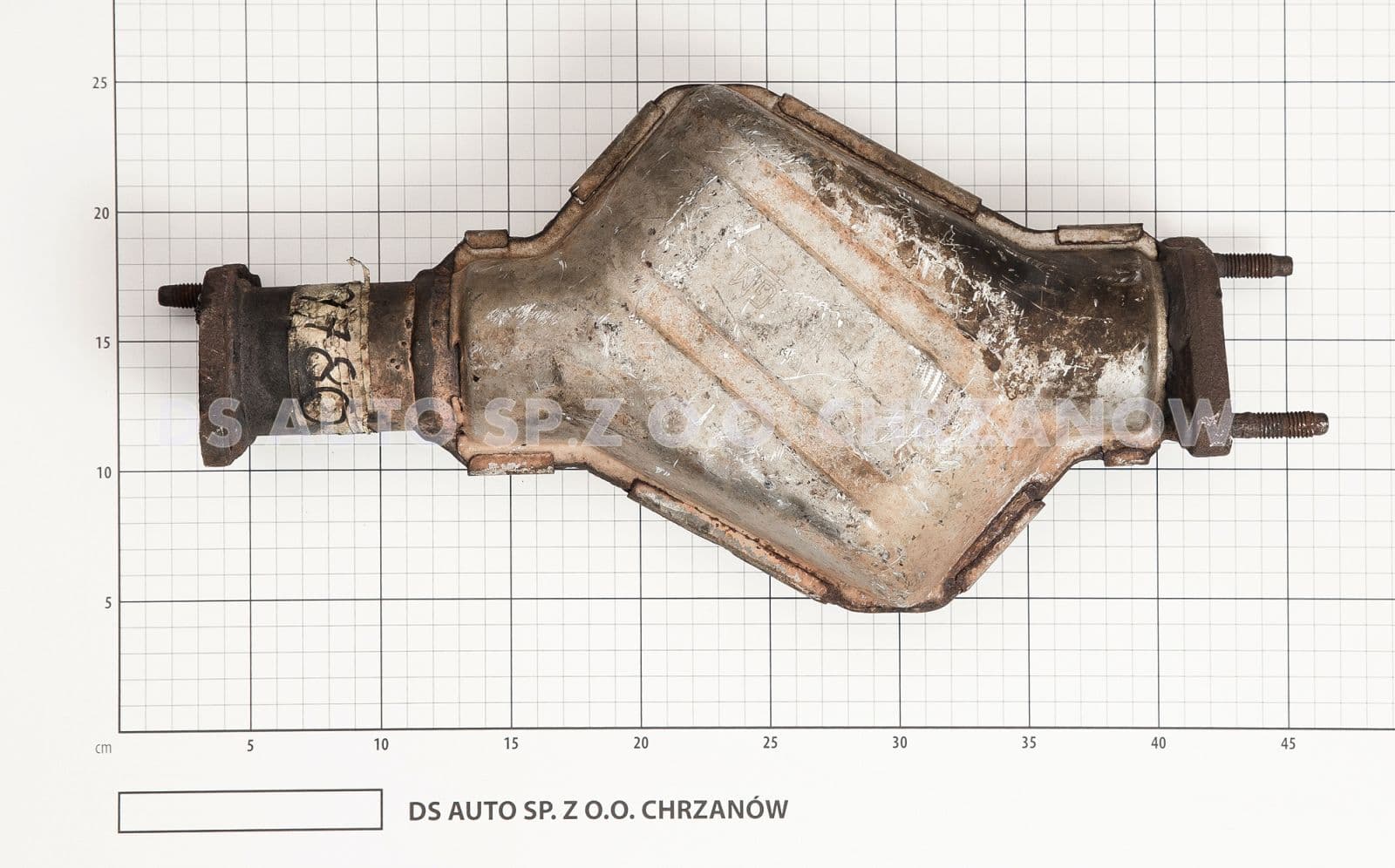 Катализатор OPEL 91144829/METAL/ICP