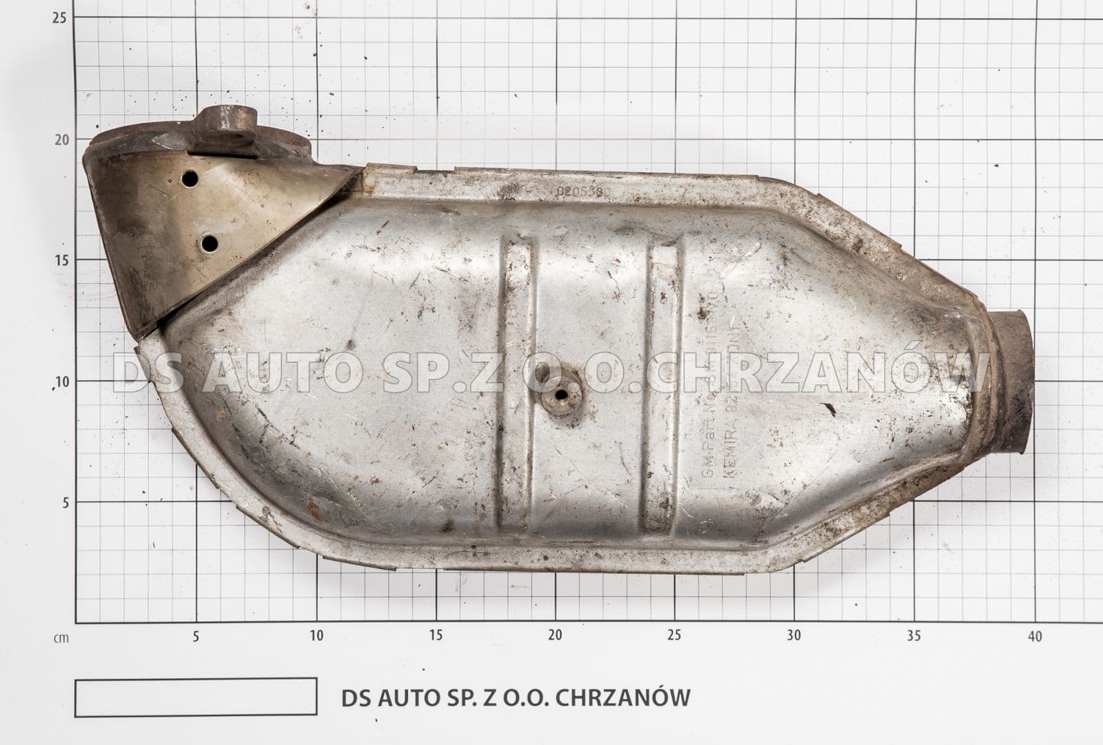 Катализатор от OPEL GM PART N0 GM91158170/KEMIRA 82154/METAL/ICP