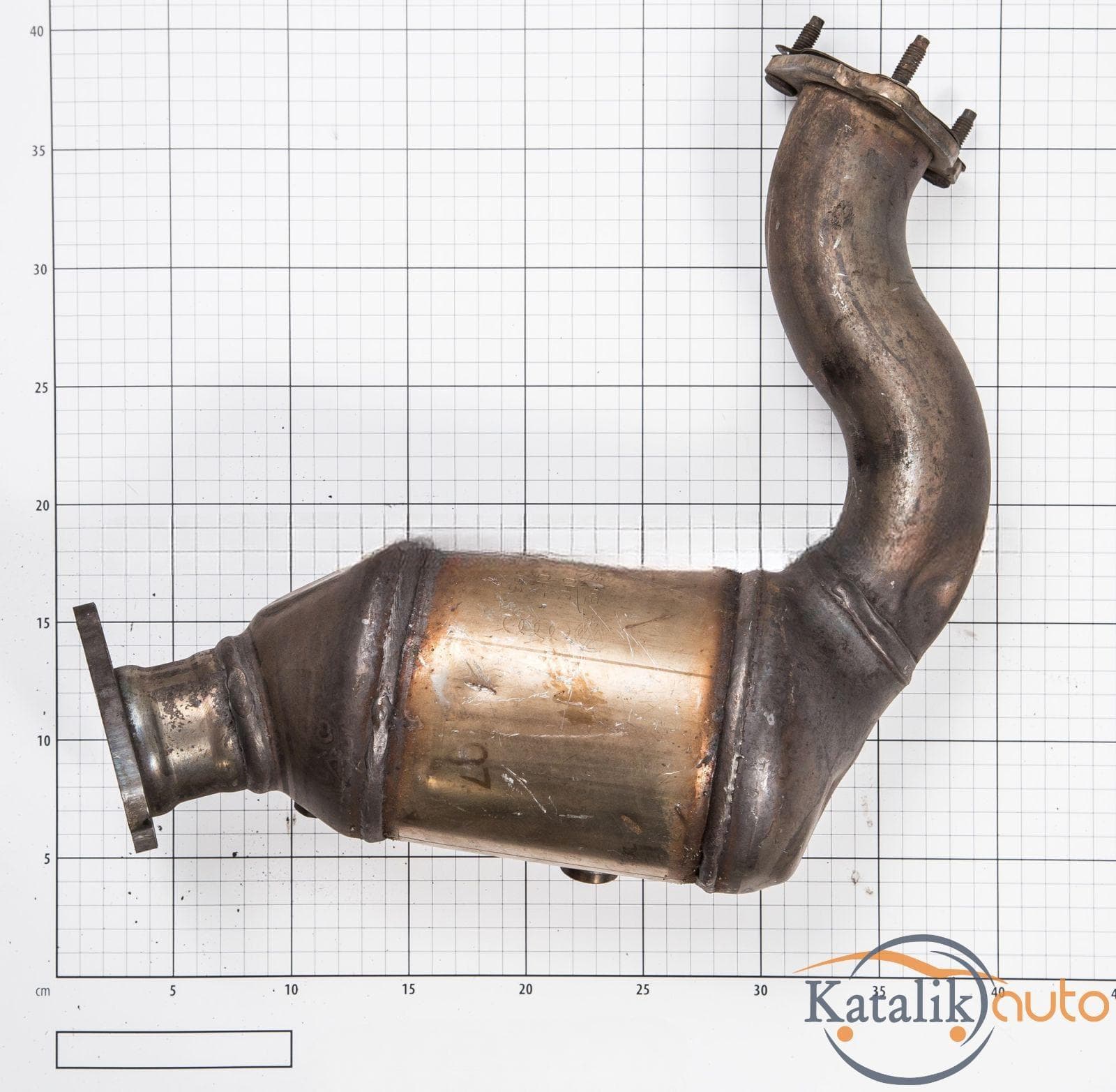 Катализатор от VOLKSWAGEN/AUDI/SKODA/SEAT 4G0131703F/4G0178CA/BOYSEN 6320.02/GERMANY/CERAMIKA