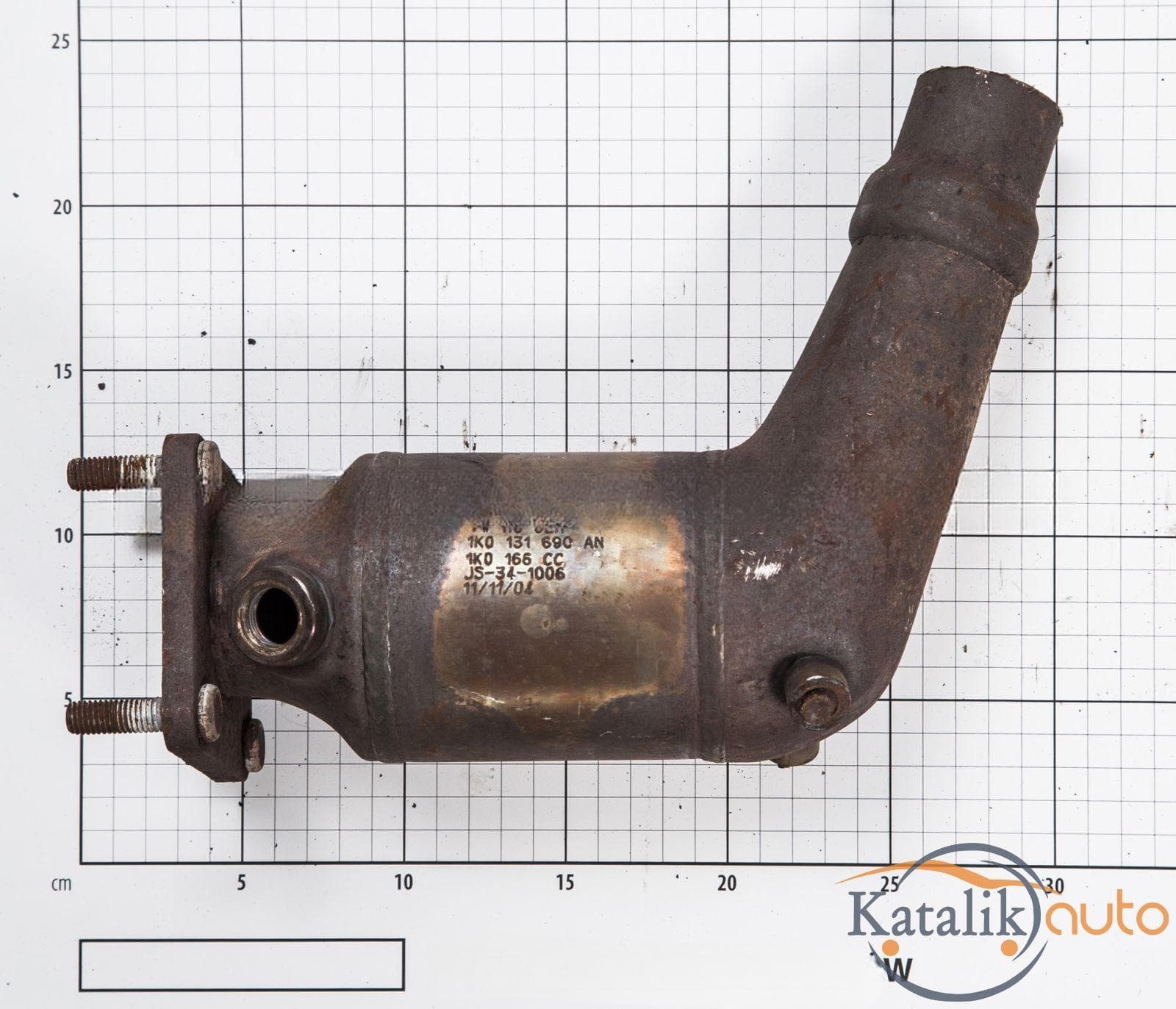 Катализатор от VOLKSWAGEN/AUDI/SKODA/SEAT 1K0131690AN/1K0166CC/CERAMIKA/XRF