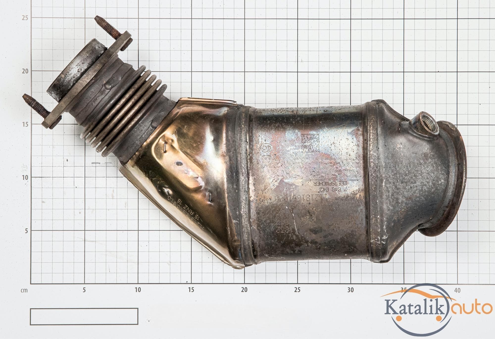 Катализатор BMW 7848041/10432421/112181660000/R15/R17/METAL/ICP