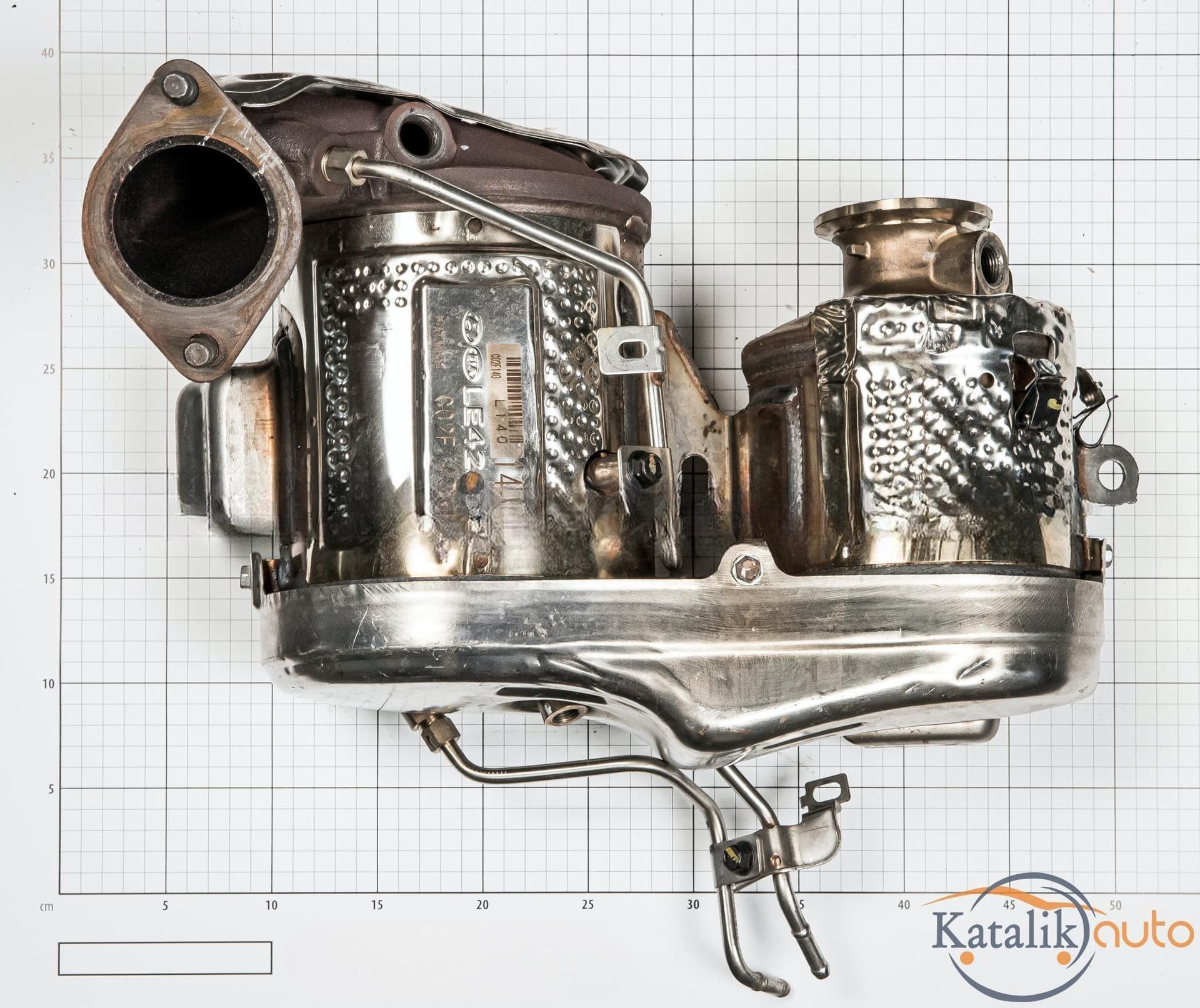 Катализатор от KIA/HYUNDAI C02F140/FILTR+CERAMIKA/ICP