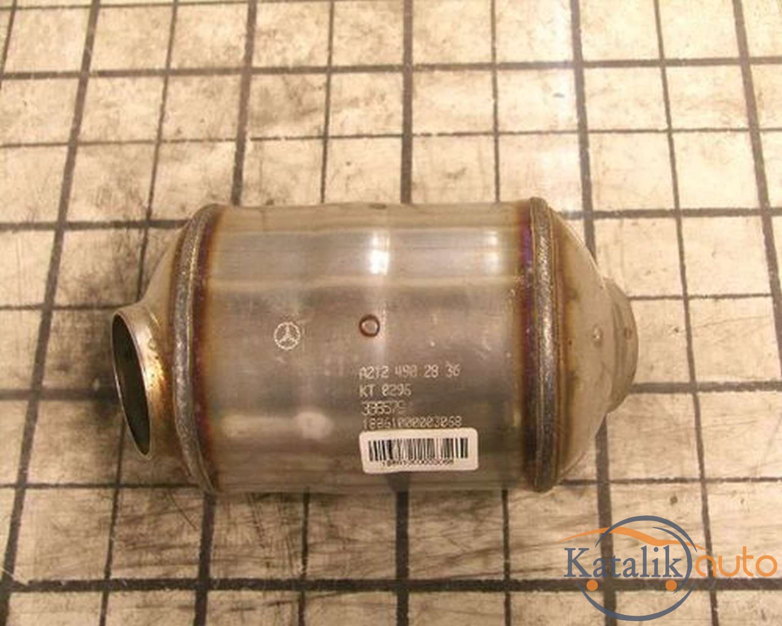 Катализатор от MERCEDES KT0296/A2124902836