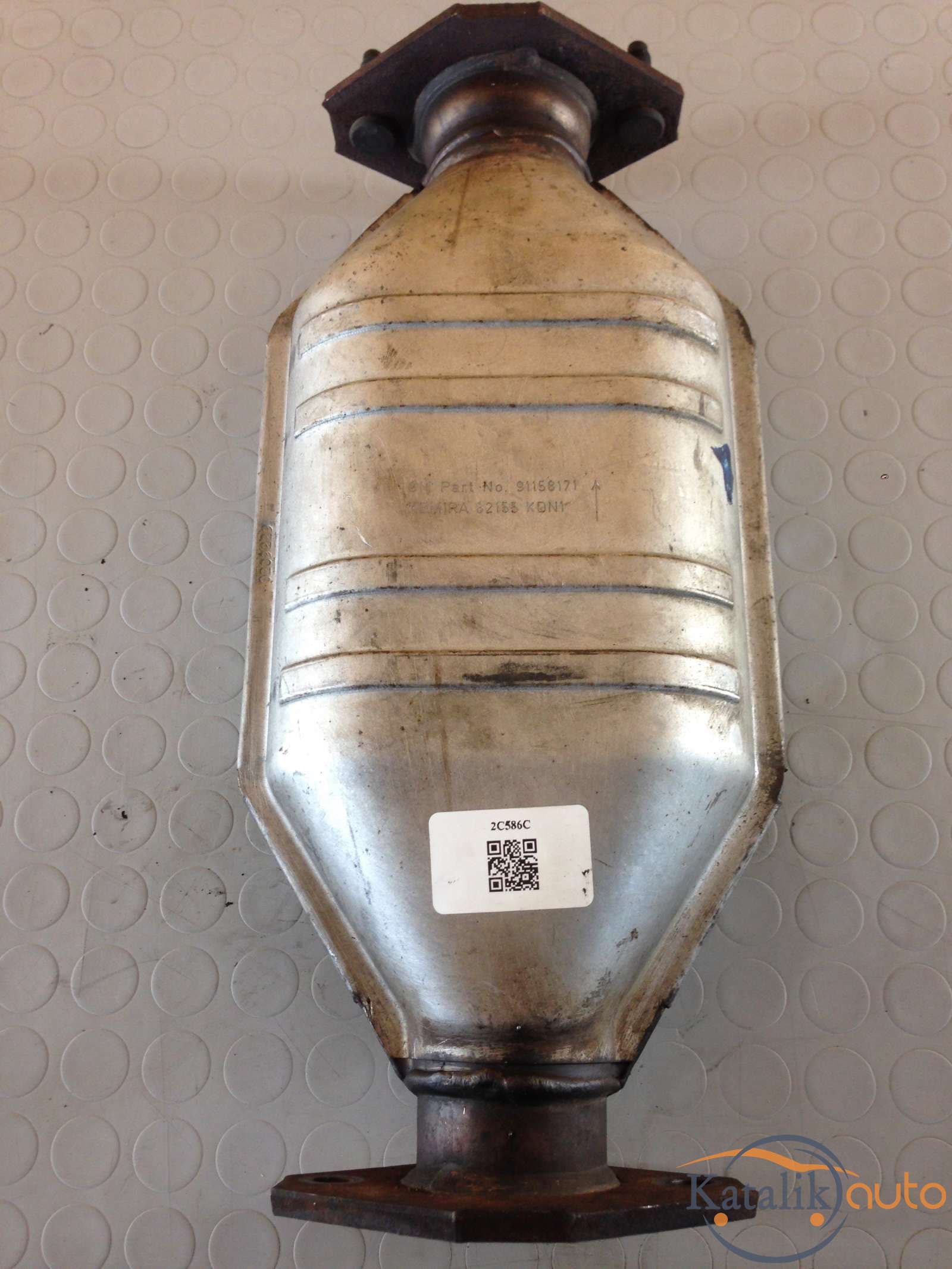 Катализатор от OPEL GM PART N0 91158171/KEMIRA 82155KDN1/METAL/ICP