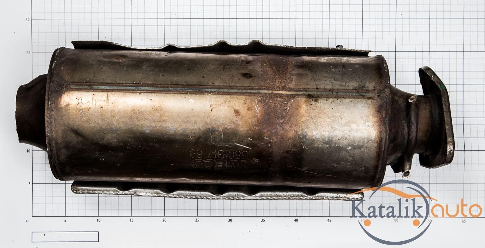 Катализатор от FIAT 5801424200/DPF+CERAMIKA/XRF