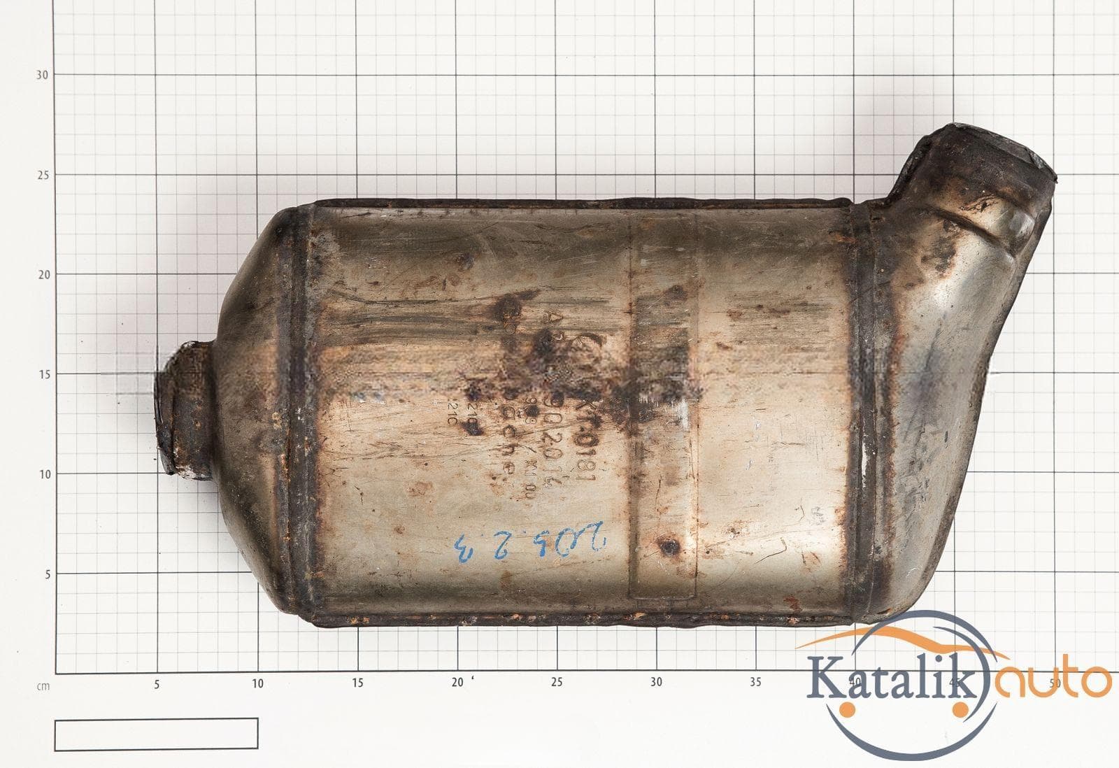 Катализатор от MERCEDES KT0181/A1704900814