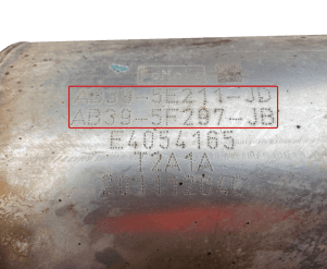 Катализатор от Ford - Mazda AB39-5E211-JD AB39-5F297-JB