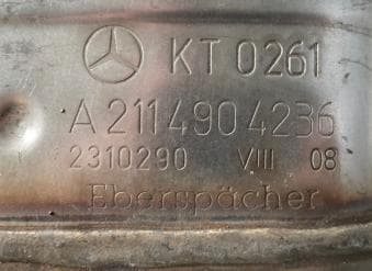 Катализатор от Mercedes Benz KT 0261 №2