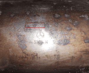 Катализатор от Mercedes Benz KT 0291 №2