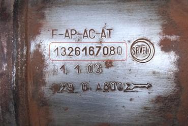 Катализатор от Alfa Romeo - Citroën - Fiat - Lancia - Peugeot 1326167080