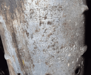 Катализатор от Walker KA 295 №3