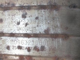 Катализатор от Cadillac - Opel - Saab - Vauxhall 12792821 / GM 111