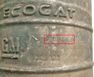 Катализатор от Opel - Vauxhall 97690323 №3