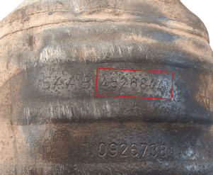 Катализатор от Saab 4526844