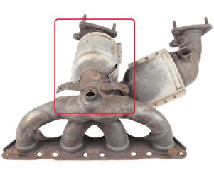Катализатор от Audi - Volkswagen 06F253031G 06F166AA №3