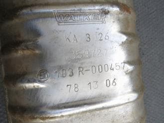 Катализатор от Walker KA 3026 №2