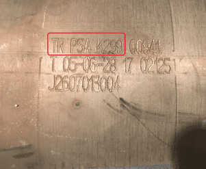 Катализатор от Citroën - Peugeot TR PSA K299 №2