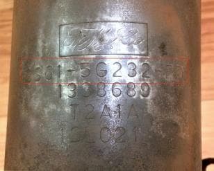Катализатор от Ford 2S61-5G232-PD