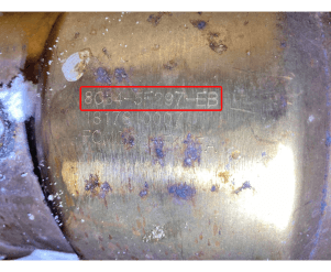 Катализатор от Ford 8C34-5F297-EB