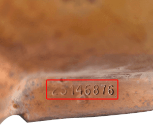 Катализатор от General Motors 25146876