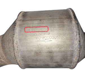 Катализатор от General Motors 12637215 №3