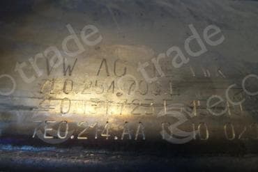 Катализатор от Audi - Volkswagen 7E0254700E 7E0131723E 7E0214AA