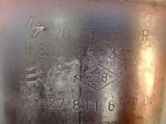 Катализатор от Dacia - Renault 208A03629R H8201145355 №4