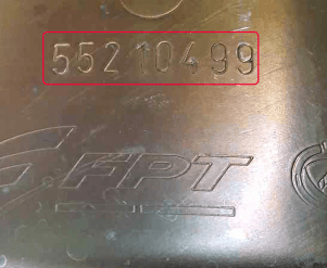 Катализатор от Alfa Romeo - Fiat - Lancia 55210499  50526650