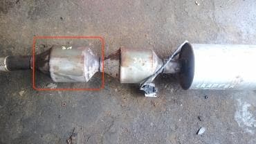 Катализатор от Audi - Volkswagen 2E0230AA 2E0131780A №3